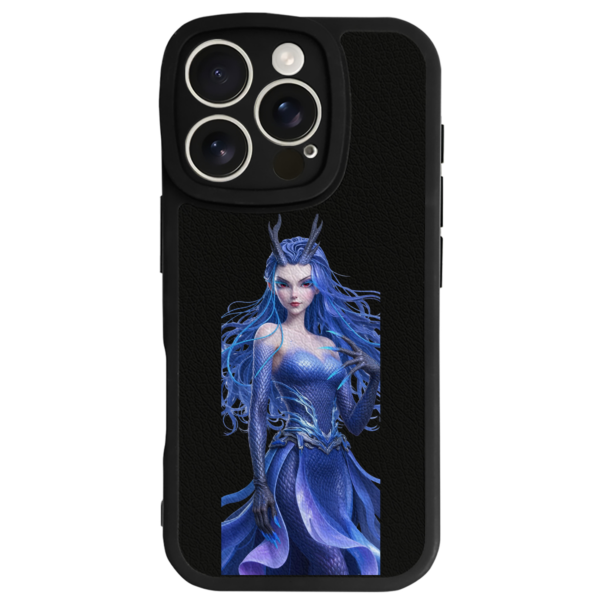 （画像用） Ne Zha 2 ナタ 魔童の大暴れ 【iPhone 16シリーズ対応】シリコンスマホケース（レザー調） 材質：シリコン